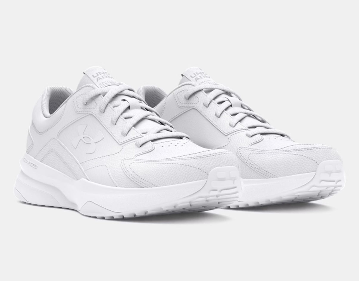 Under Armour Charged Edge Leather White W Women’s size 9 NEW